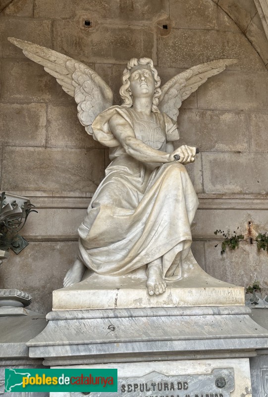 Sant Feliu de Guíxols - Cementiri, Sepulcre-capella Daniel Llagustera