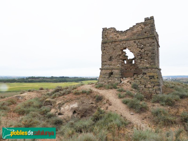 Lleida - Torre de Moradilla (Foto: <i>Cos d'Agents Rurals -invarquit.cultura.gencat.cat-</i>, 2022) Lleida - Torre de Moradilla