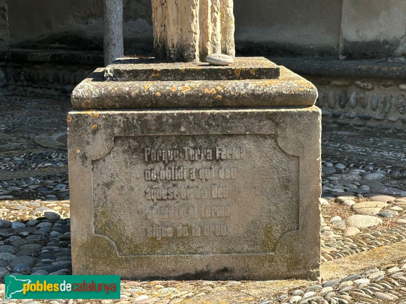 Lleida - Creu de l'ermita de Grenyana