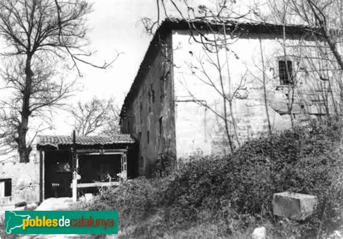 Lleida - Molí de Cervià (Foto: <i>J.A.Corbella/J. Salvadó -https://invarquit.cultura.gencat.cat/-</i>, 1983) Lleida - Molí de Cervià