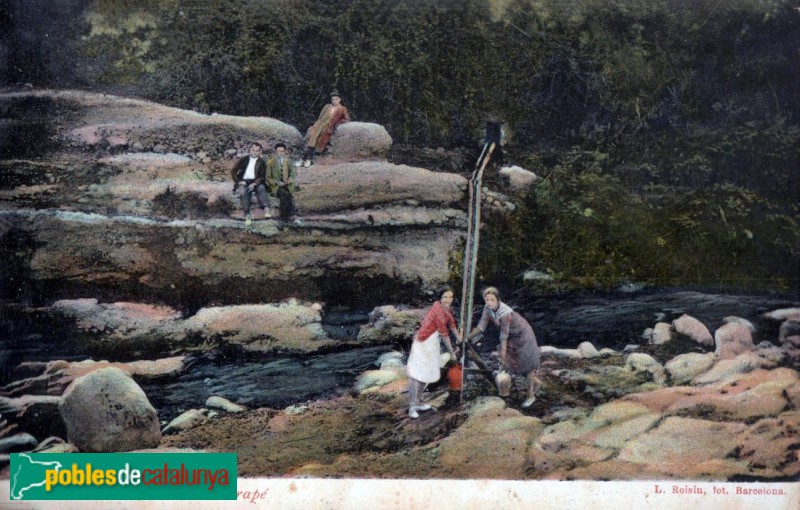 La Sénia - Font del Draper. Postal antiga