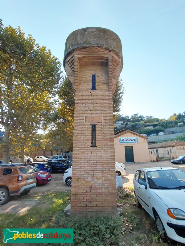 Calella - Torre d'aigua del l'escorxador