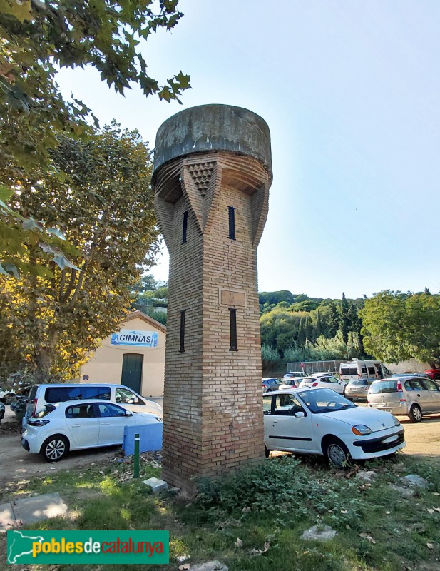 Calella - Torre d'aigua del l'escorxador