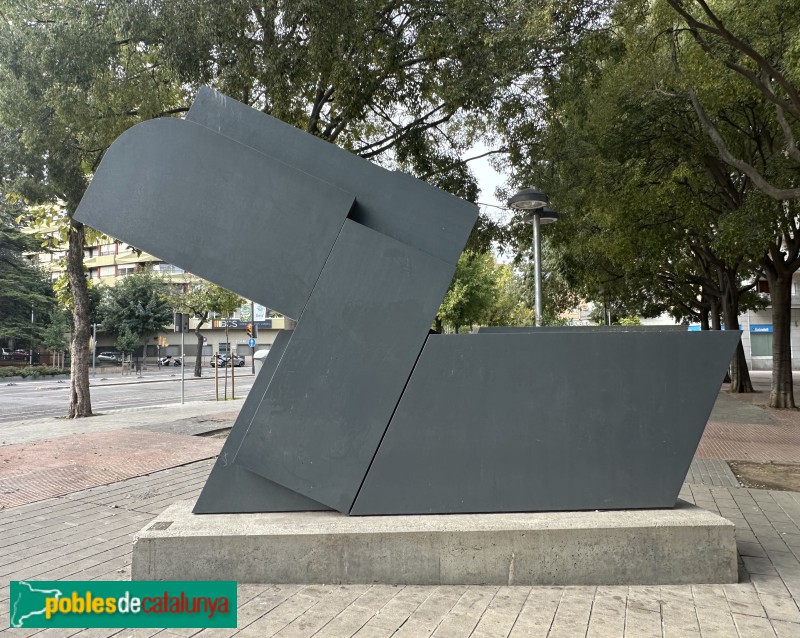 Lleida - Escultura <i>Estructura</i>