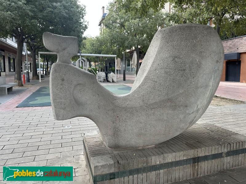 Lleida - Escultura <i>Monument a la dona</i>