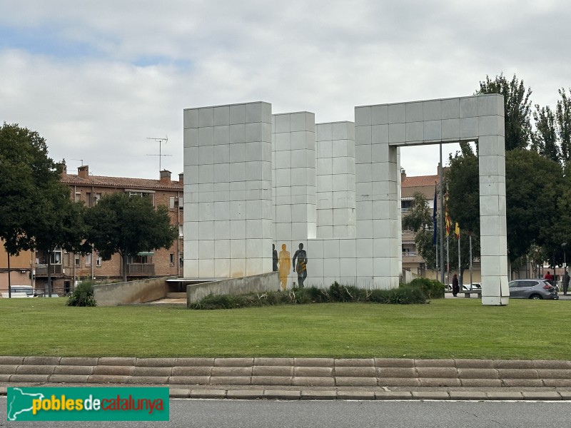 Lleida - Escultura <i>Solcs</i>