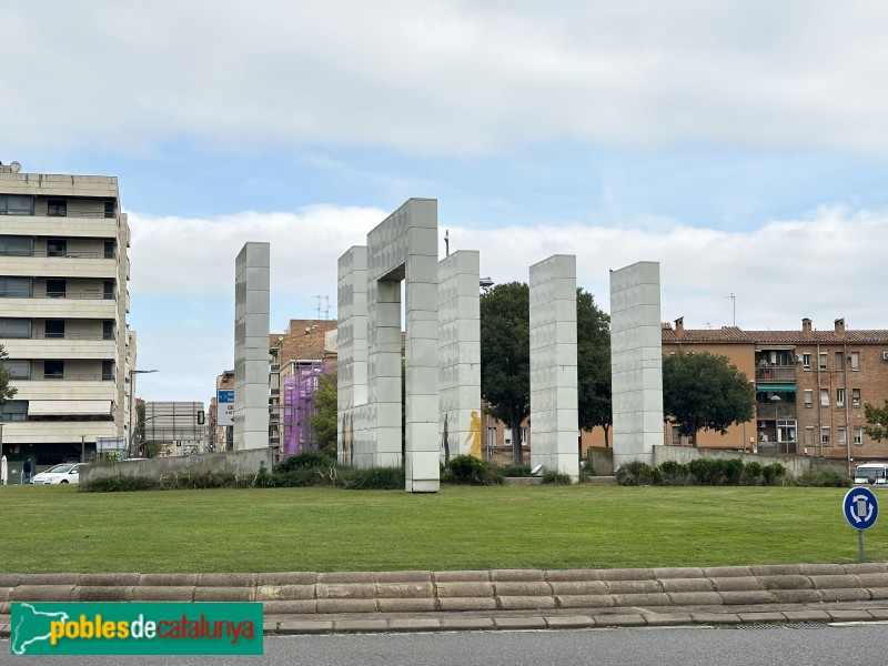 Lleida - Escultura <i>Solcs</i>