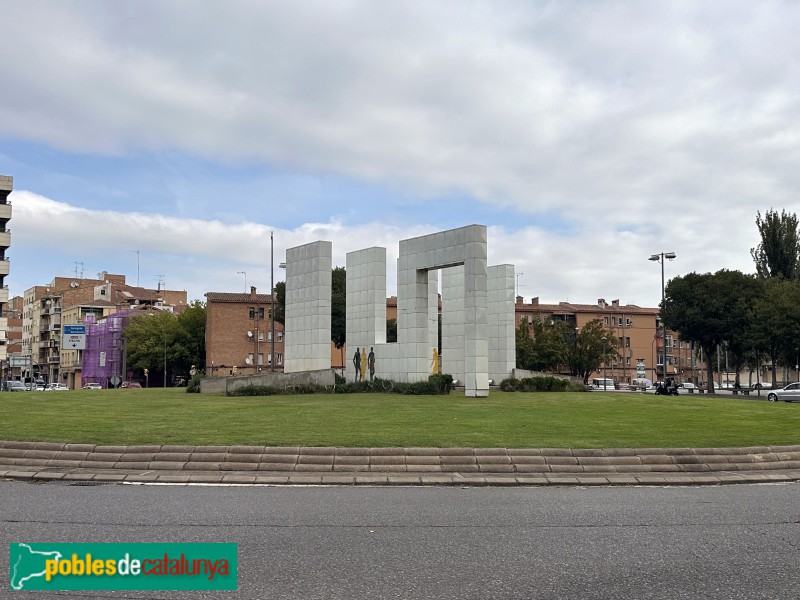 Lleida - Escultura <i>Solcs</i>