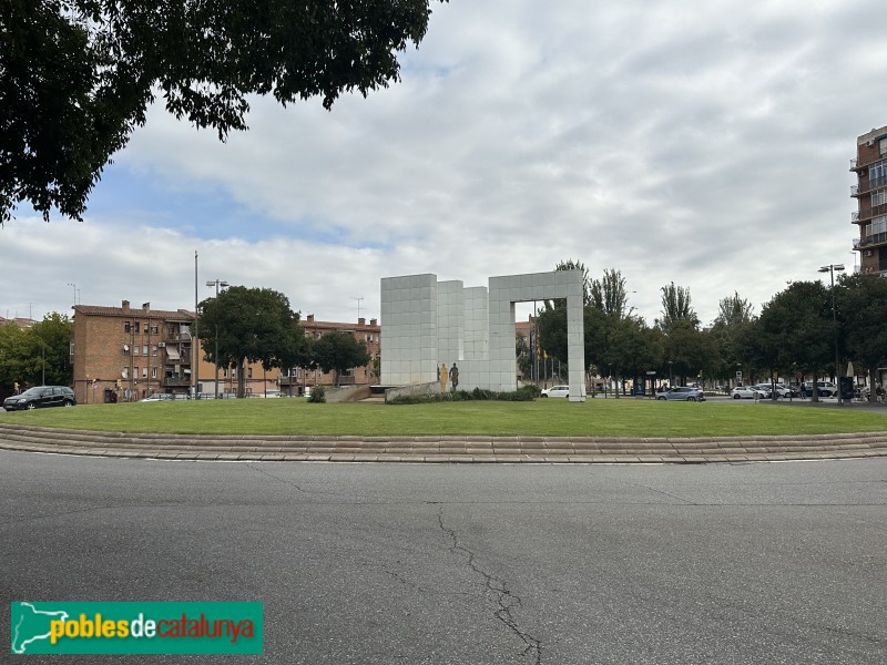 Lleida - Escultura <i>Solcs</i>