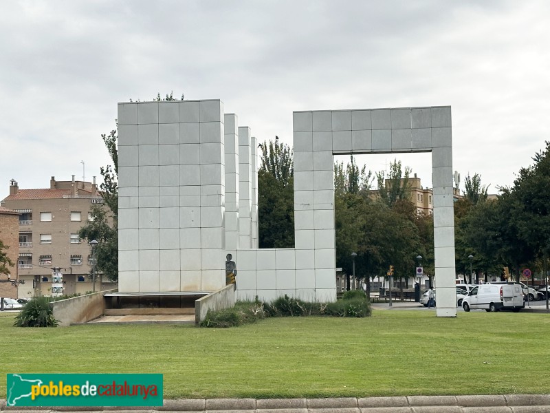 Lleida - Escultura <i>Solcs</i>