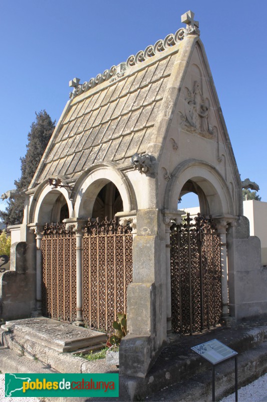 Lloret de Mar - Cementiri. Pantéo Costa-Macià