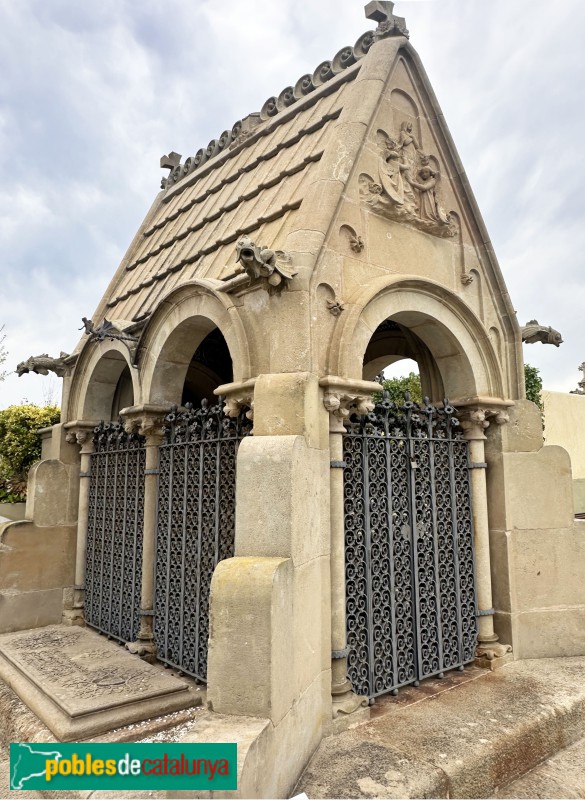 Lloret de Mar - Cementiri. Pantéo Costa-Macià