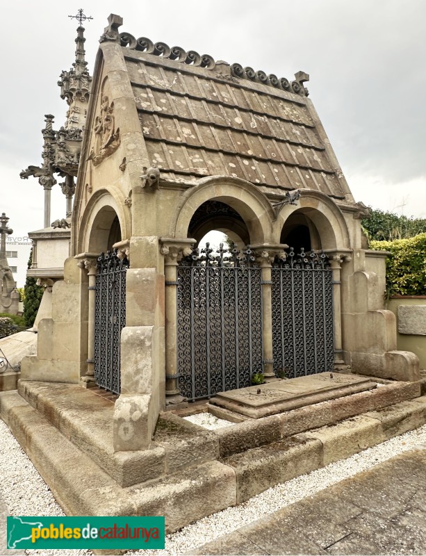 Lloret de Mar - Cementiri. Pantéo Costa-Macià