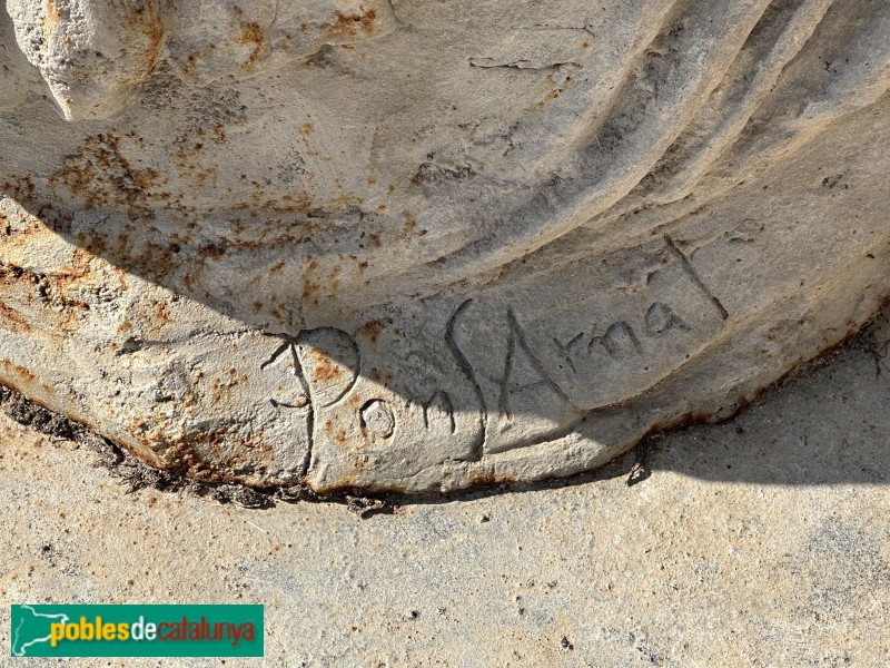 Lleida - Escultura <i>La Dama de la Làmpada</i>