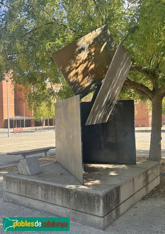 Lleida - Escultura <i>Estructures</i>