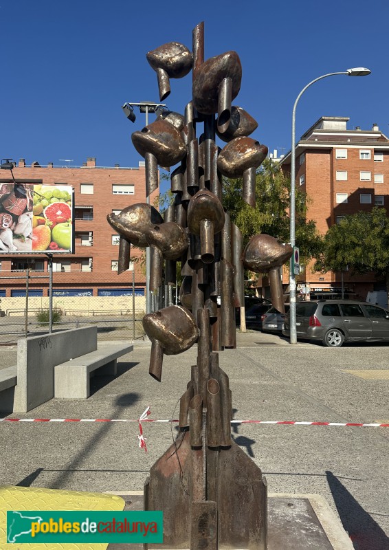 Lleida - Escultura Els plors de la terra