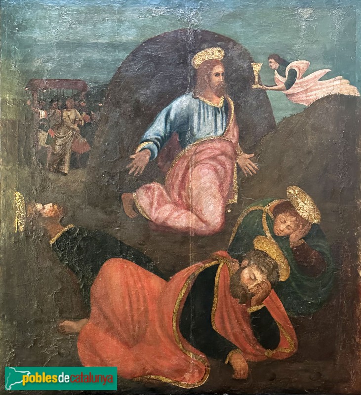 Lloret de Mar - Retaule renaixentista. Oració a l'hort (Foto: Albert Esteves, 2025) Lloret de Mar - Retaule renaixentista. Oració a l'hort