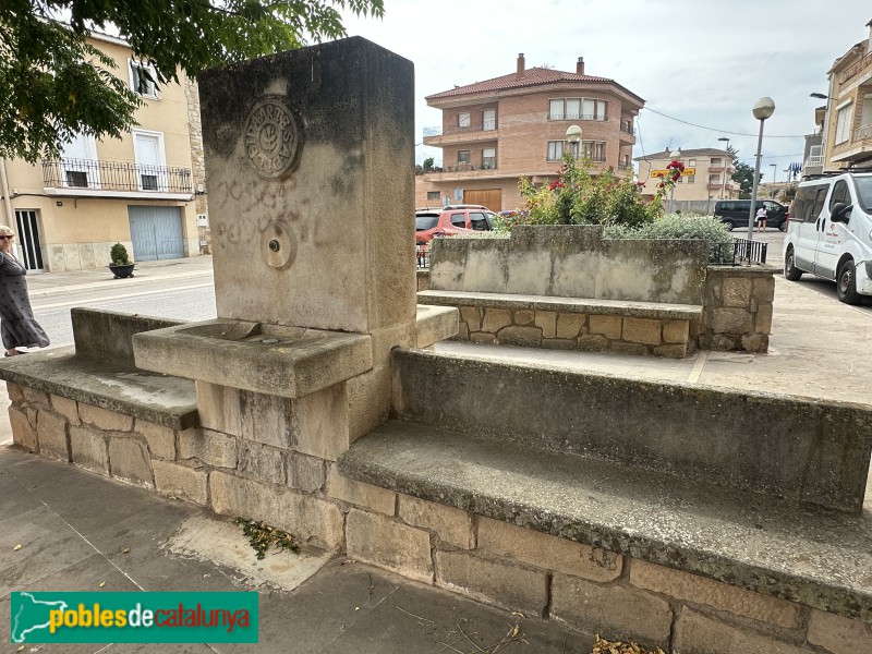 Artesa de Lleida - Font de la plaça del Castell (Foto: Albert Esteves, 2025) Artesa de Lleida - Font de la plaça del Castell
