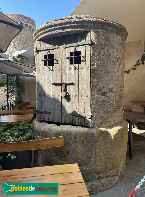 Tossa de Mar - Pou de Can Canals (Foto: Albert Esteves, 2025) Tossa de Mar - Pou de Can Canals