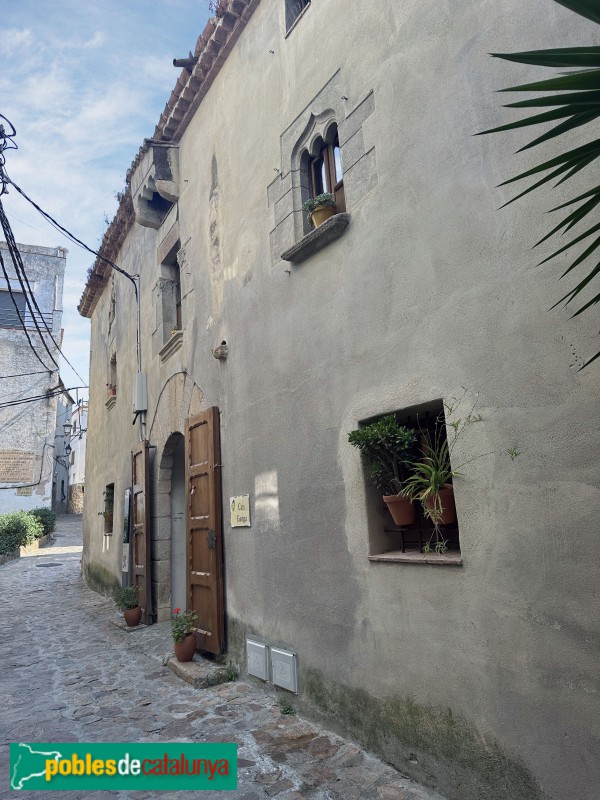 Tossa de Mar - Can Ganga (Foto: Albert Esteves, 2025) Tossa de Mar - Can Ganga