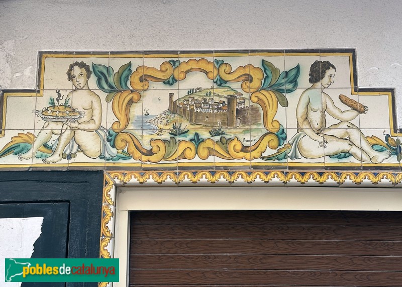 Tossa de Mar - Mosaics de la Pastisseria Tomàs