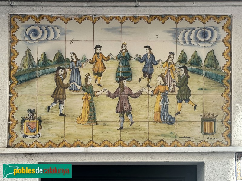 Tossa de Mar - Mosaics de la Pastisseria Tomàs