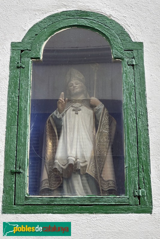 Tossa de Mar - Capelleta de carrer. Sant Agustí (Foto: Albert Esteves, 2025) Tossa de Mar - Capelleta de carrer. Sant Agustí