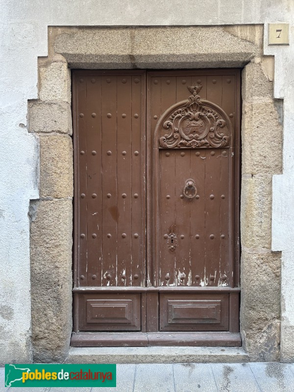 Tossa de Mar - Porta del segle XVIII (Foto: Albert Esteves, 2025) Tossa de Mar - Porta del segle XVIII