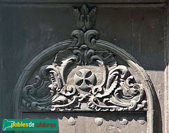 Tossa de Mar - Porta de 1778 Detall (Foto: Albert Esteves, 2025) Tossa de Mar - Porta de 1778 Detall