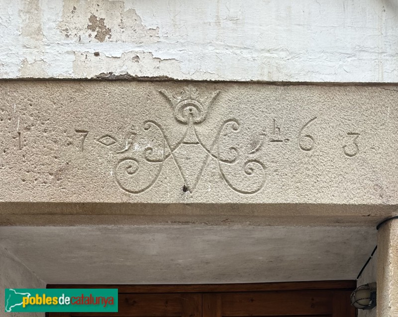 Tossa de Mar - Llinda 1763 (Foto: Albert Esteves, 2025) Tossa de Mar - Llinda 1763