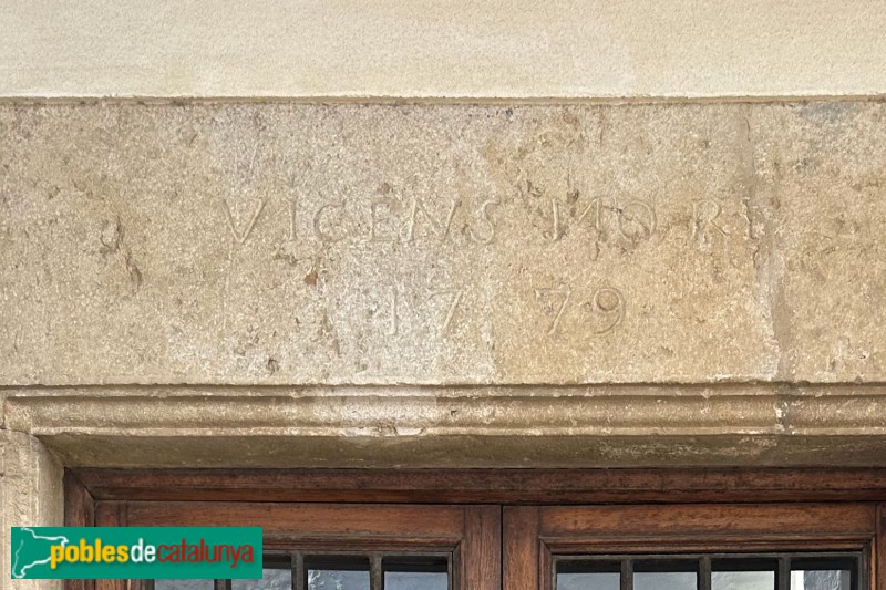 Tossa de Mar - Llinda 1779 (Foto: Albert Esteves, 2025) Tossa de Mar - Llinda 1779