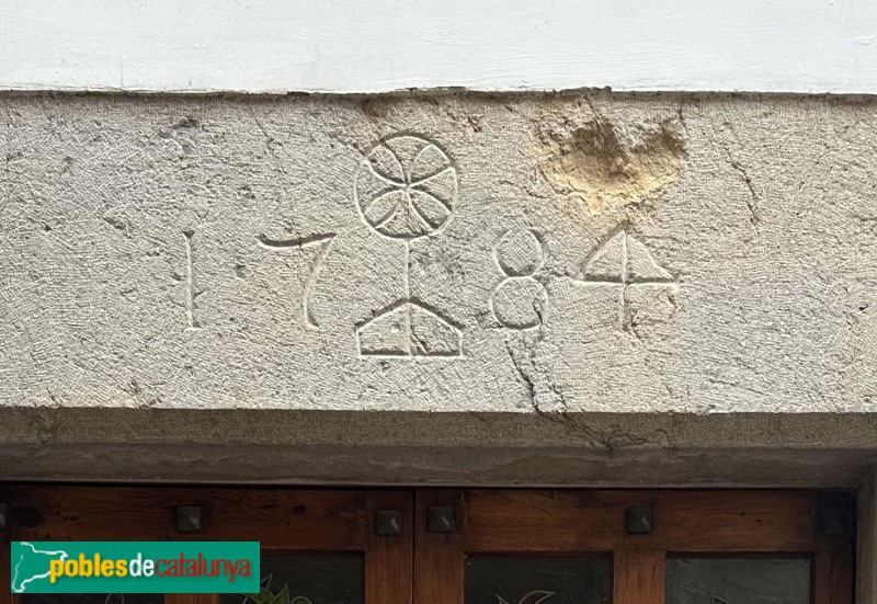 Tossa de Mar - Llinda 1784 (Foto: Albert Esteves, 2025) Tossa de Mar - Llinda 1784