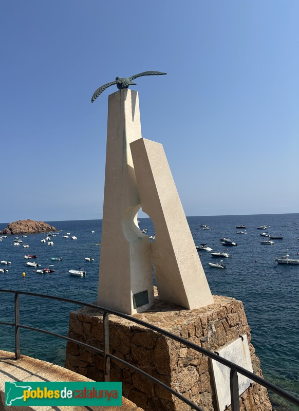Tossa de Mar - Escultura <i>Sa Gavin/ia</i>