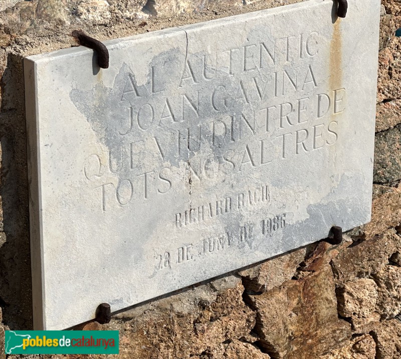 Tossa de Mar - Escultura <i>Sa Gavin/ia</i>