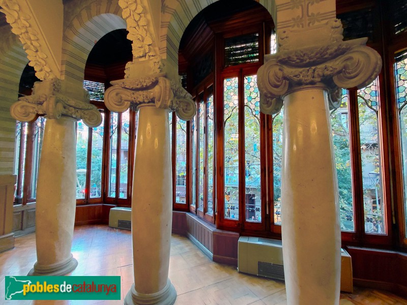 Barcelona - Palau del Baró de Quadras (Foto: Sergi Suárez, 2025) Barcelona - Palau del Baró de Quadras