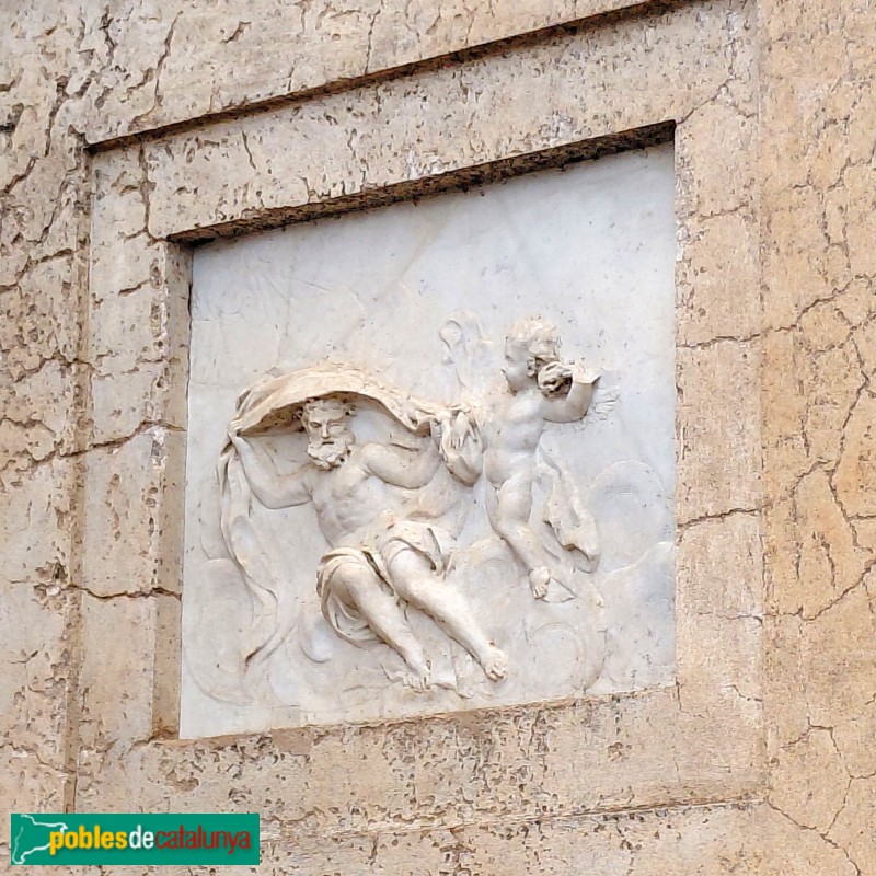 Barcelona - Palau Desvalls. Urà amb Eros (Foto: Sergi Suárez, 2025) Barcelona - Palau Desvalls. Urà amb Eros