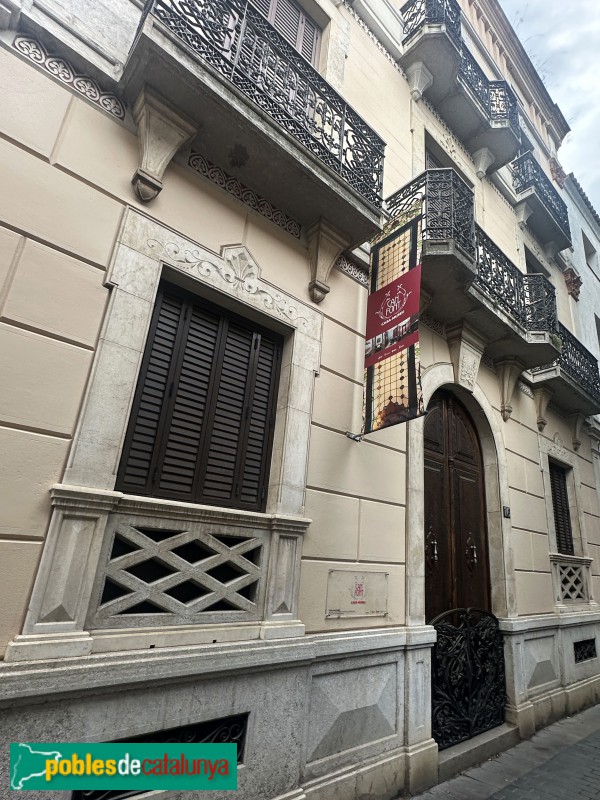 Lloret de Mar - Casa Font (Foto: Albert Esteves, 2025) Lloret de Mar - Casa Font