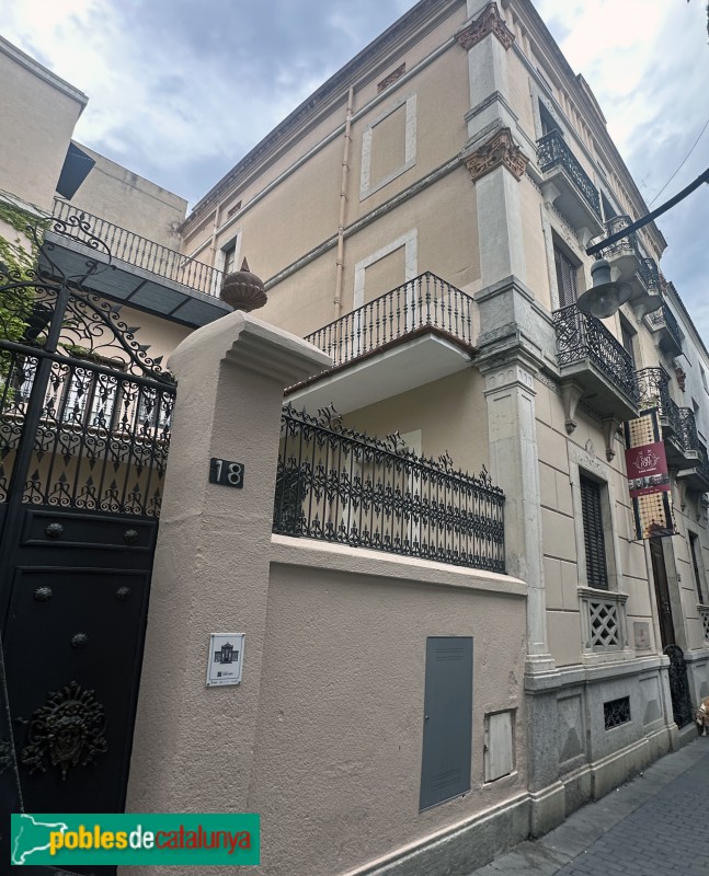 Lloret de Mar - Casa Font (Foto: Albert Esteves, 2025) Lloret de Mar - Casa Font