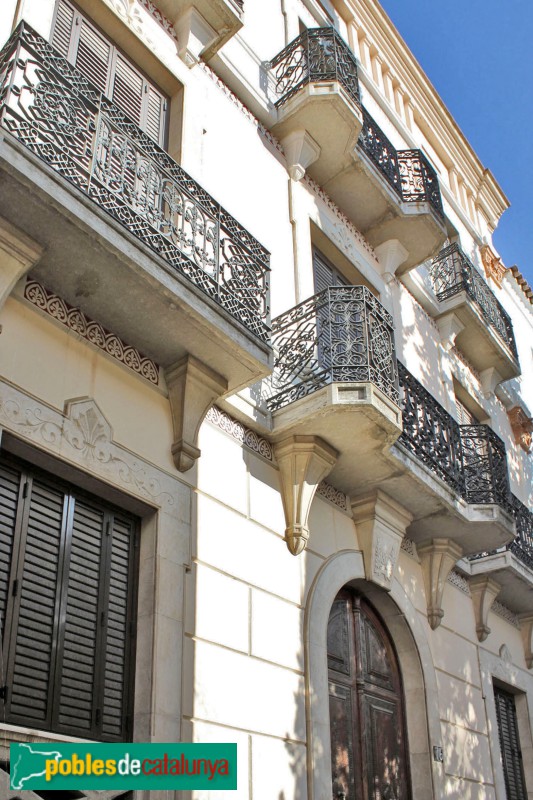 Lloret de Mar - Casa Font (Foto: Albert Esteves, 2025) Lloret de Mar - Casa Font