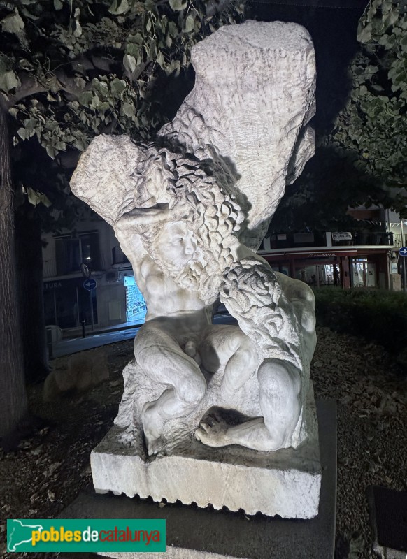 Tossa de Mar - Escultura <i>Posidó i la nimfa Toosa</i> (Foto: Albert Esteves, 2025) Tossa de Mar - Escultura <i>Posidó i la nimfa Toosa</i>