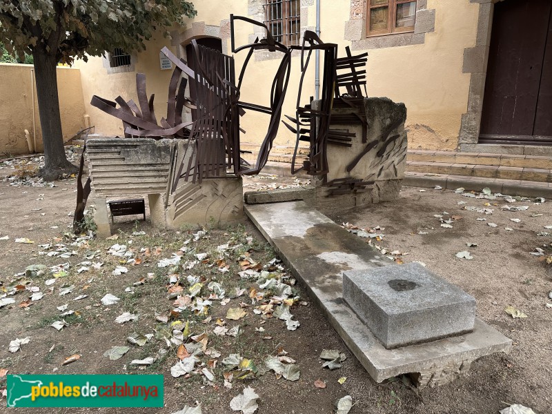 Tossa de Mar - Escultura <i>Record en el temps</i>