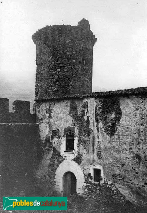Tossa de Mar - Casa del Batlle de Sac (Foto: Anònima -Arxiu Fotogràfic Centre Excursionista de Catalunya, 1890-1930) Tossa de Mar - Casa del Batlle de Sac