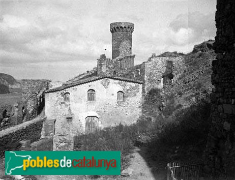 Tossa de Mar - Torre de Joanàs (Foto: Jaume Biosca - Arxiu Centre Excursionista de Catalunya-, 1927) Tossa de Mar - Torre de Joanàs