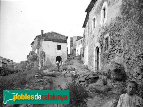 Tossa de Mar - Vila Vella (Foto: Carles Fargas -Arxiu Fotogràfic Centre Excursionista de Catalunya, 1920) Tossa de Mar - Vila Vella