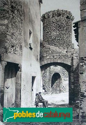 Tossa de Mar - Torre de les Hores. Postal antiga Tossa de Mar - Torre de les Hores. Postal antiga