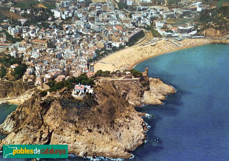 Tossa de Mar - Far. Vista aèrea