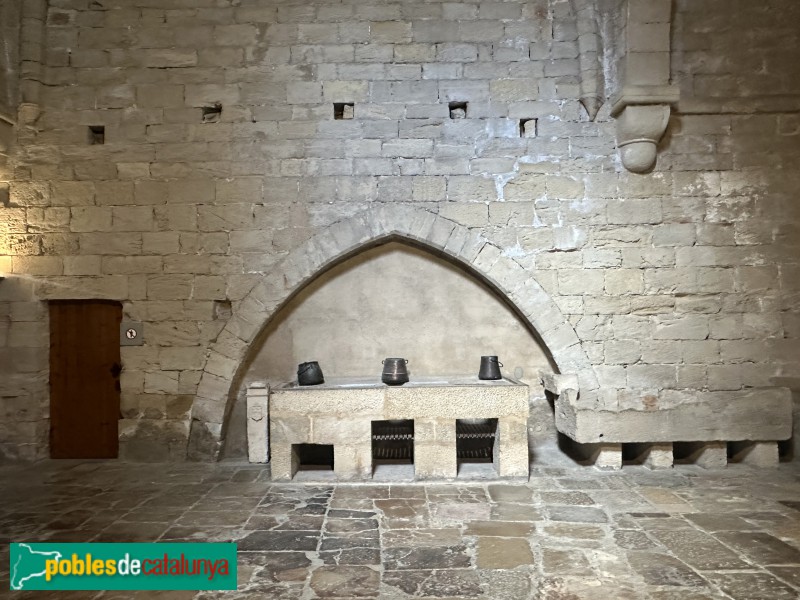 Monestir de Poblet - Cuina (Foto: Albert Esteves, 2025) Monestir de Poblet - Cuina