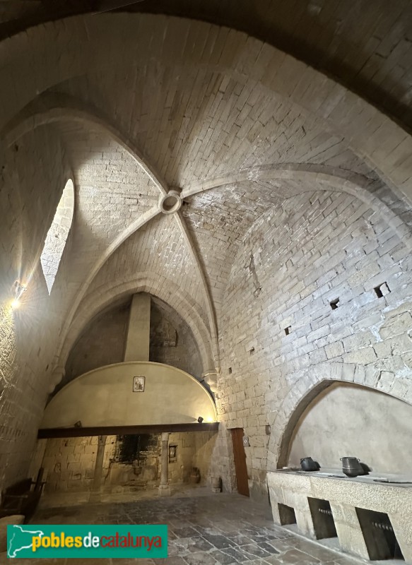 Monestir de Poblet - Cuina (Foto: Albert Esteves, 2025) Monestir de Poblet - Cuina