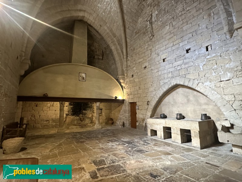 Monestir de Poblet - Cuina (Foto: Albert Esteves, 2025) Monestir de Poblet - Cuina