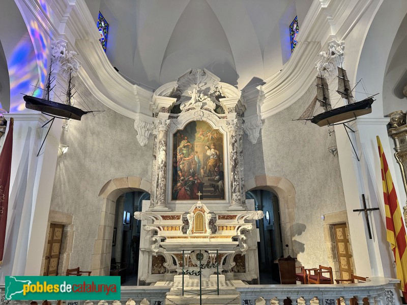 Lloret de Mar - Santuari de Santa Cristina. Altar Major